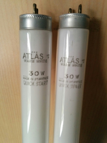 Atlas 30w warm white
A more standard find however I'm not complaining. These are unused and work perfectly with swirling
