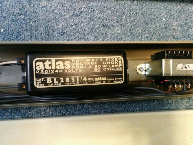 Atlas 80w choke
Showing the hopefully temporary replacement qs transformer
