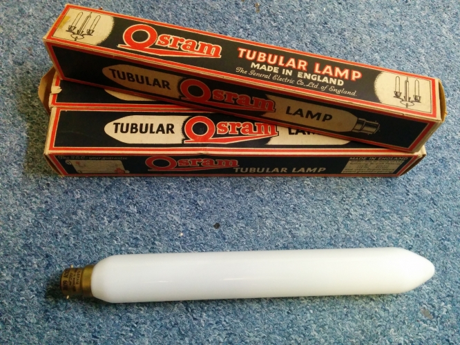 Osram 60w tubular filament lamps
Normally I'm not a fan of GLS lamps but since these are special I got them. Would be a crime not to I would think!
