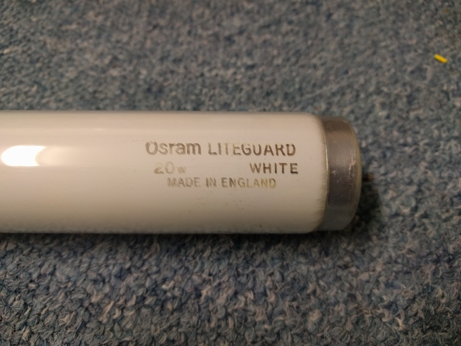 A dateless osram liteguard tube
What the heck
