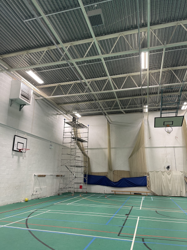 Repairs in progress
It’s fucking awquard to do these with that stupid net in the way. 
