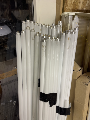 It’s always worth checking the wholesalers lamp skip.
Some clown dumped approx 70 6’ T8 840 tubes a mix of osram tree and Philips - I’m sure most of you are well aware that 6’ tubes have reached an eye watering price of about £9 per tube now. 12 months ago this was about £1.70 per tube. Madness! 
I was -2 tubes as the van door blew in the wind right at the wrong moment and took 2 out in rexel carpark! 
