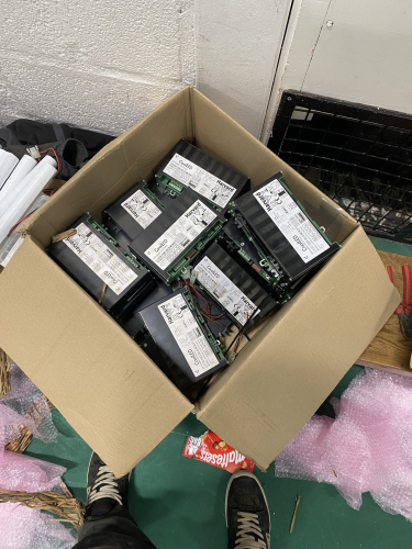 Harvard paperweights 
Potted unable to repair these things get fucking hot. Interestingly the 126 8’ 100W before used about 12Kw of power these Led’s are up at 9.5! 
