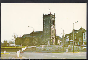 Linear days!
Sorry, not the best picture, but I had to share this with you, this is a picture of a post card of our church when it was surrounded by our Thorn Alpha fives back in the 80s, note also the old fibre glass bollards like the ones I was talking to Dan about the other day!
