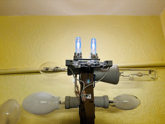 Twin Narva’s
I usually always buy 2 of a type of lamp, one to run and one as spare, but decided to use both of these at the same time as the ‘spare’ never actually gets used! 
