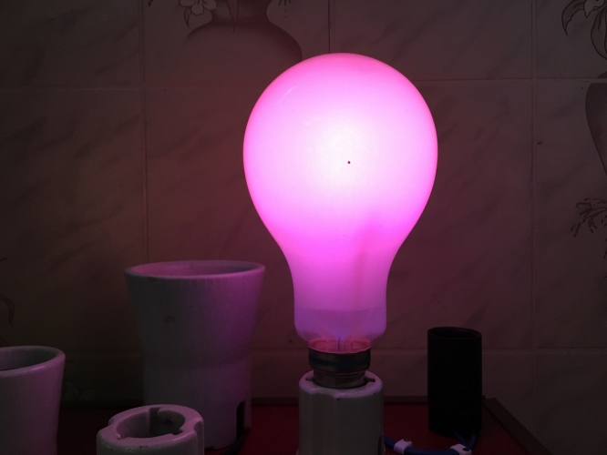 Start up 
A deep pink, is a sure sign of a Philips 
