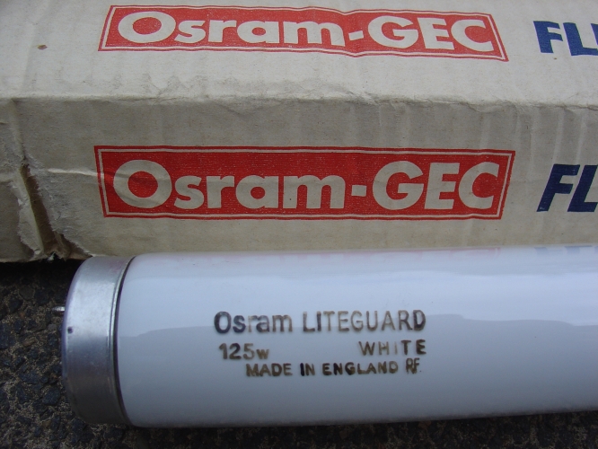 new old stock osram liteguard 8 foot 125 watt
