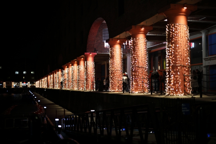 LED "Fairly Lights"
Loads of these wrapped around the columns of the Albert Dock in Liverpool.
Suppose LED is good for these also... imagine maintaining tungsten in something this large?
