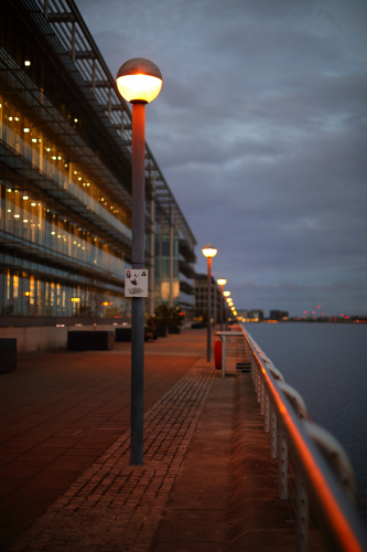 I love SON Globes
Can't beat the warm glow of SON!

Royal Albert Quay, Opposite London City Airport.
