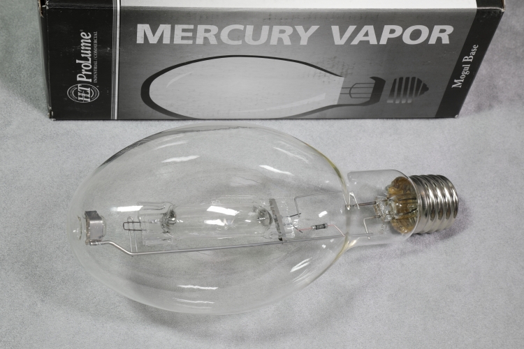Prolume 400w MB/U
400w mecury vapour lamp from the US. 
Made in China but clear mercs are always cool...

