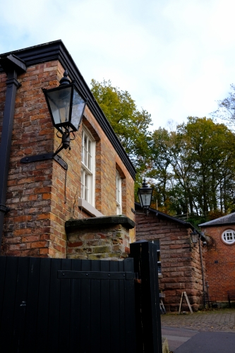 Triple mantle gas lanterns.
There are quite a few of these gas lanterns dotted around Quarry Bank Mill located in Styal, Cheshire.
The mill dates from 1784 and had major renovations in 1796, 1817 and 1821 so who knows how old these are lol.
The site was in operation until 1959!
