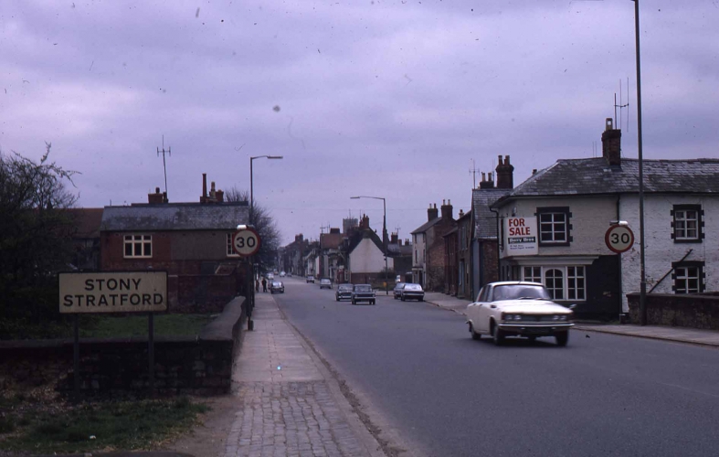 Stony Stratford High Street, 1970s
