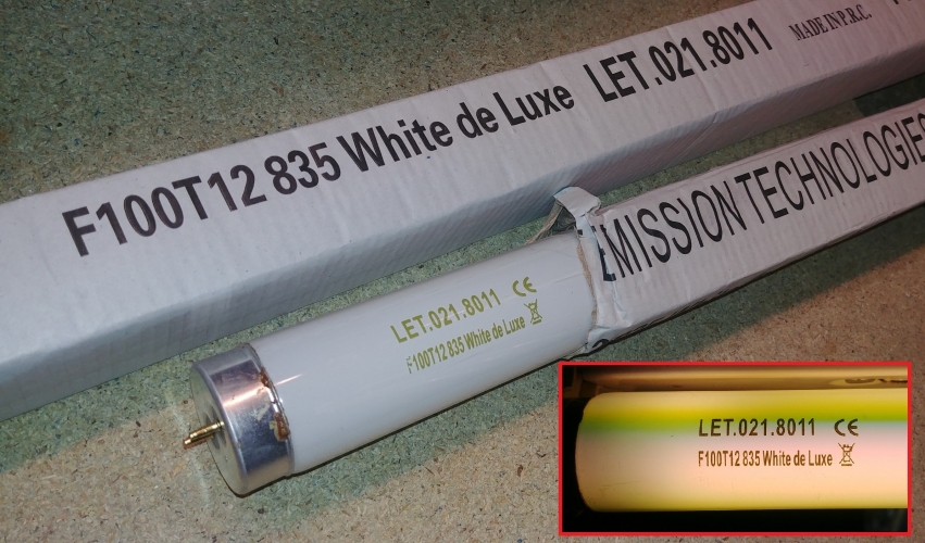 L.E.T. 8ft 100w 835

Here you see a Light Emission Technologies 100w 835 8ft lamp. I've always wanted some LET lamps, but I'm not really sure why lol. I was expecting these to have the caps similar to the old Philips ones with the large round red insert, but these are the typical Chinese 'Armour Lamp' style... Are these Armour Lamps then?
