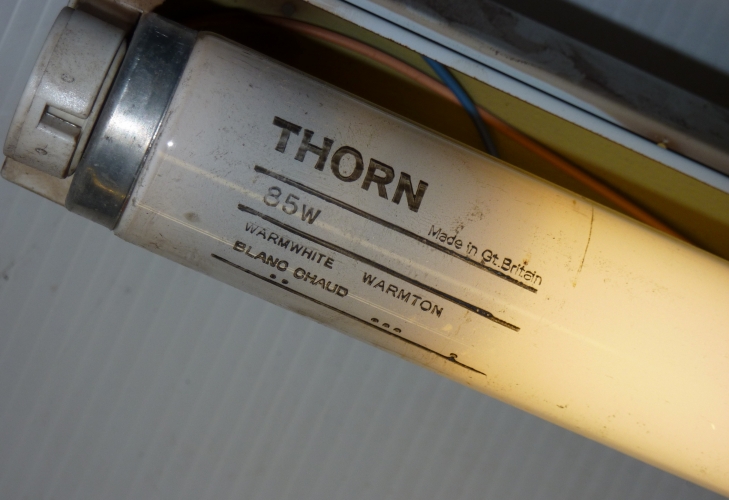 Thorn 8' 85w Warm White Tube
I don't have any 85w gear but I tried this in a 100w pop-pack and it struck up but went out shortly after (cathodes still in tact!). Might be ok on proper 85w gear.
