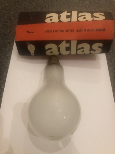 Atlas 150 Watt GLS
240 Volt, BC-B22, Single Coil, Gas Filled, Britain
