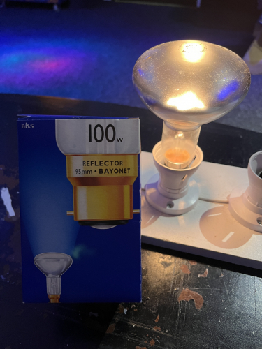 British Home Store 100 Watt R95
Not sure who manufactured these for BHS?
