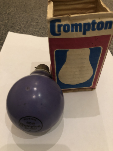 Crompton Purple
U.K. 200/250 volts
