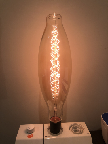 Large Decorative Lamp
Vintage Light Bulb Company, 220/240 Volts, E40-GES
