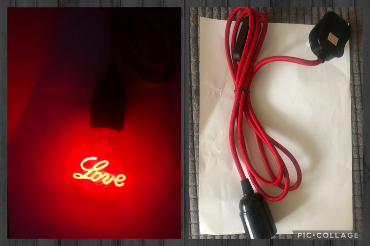 Love LED
Not the usual thing I'd collect but for 99p with the lampholer :-)
