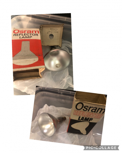 Osram Spotlight Reflector
R125, England
