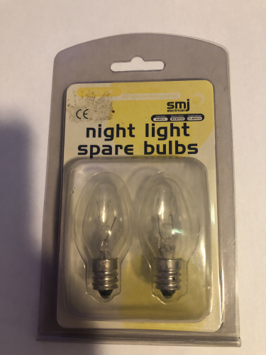 SMJ Night Lights
I bought these to replace a failed lamp but I they they are more likely to go in my collection.
