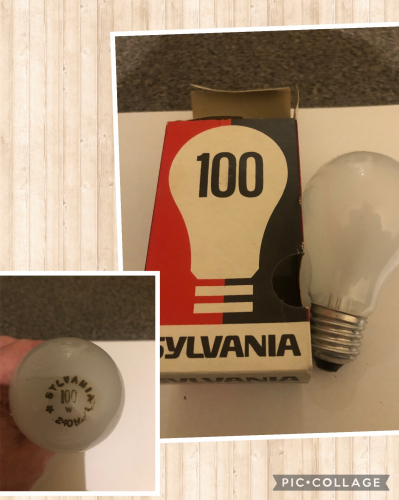 Sylvania 100 Watt GLS
Part of a joblot of lamps I got.
