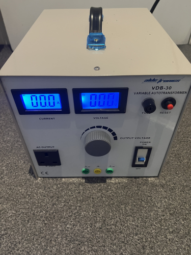 Variac
I finally invested in a variac :-)
