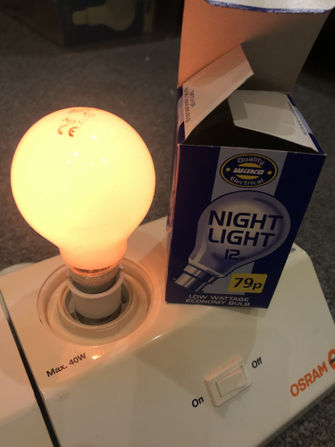 Wilko Nightlight
Very similar to the GE one I posted.
