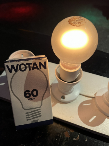 Wotan 60 Watt Pearl GLS
France, 240 Volts
