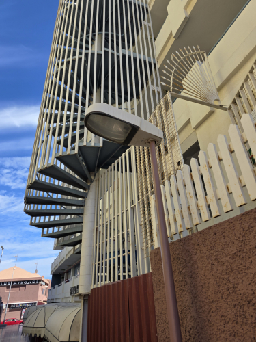 Which fixture is this please?
Spotted in Maspalomas, Gran Canaria 

I did see some in London that were just outside the student accommodation back in 2015 (miss those days) but cannot remember the name of this lantern 
