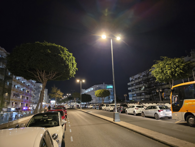 Philips Moderna (CMH) at night
Maspalomas city, Gran Canaria 
