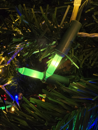 Merry Christmas to all of you 
Pifco opal all green incandescent string set 
