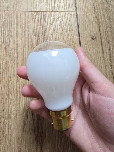 Wissot Claude 25W low voltage GLS bulb
Another pic of it 

