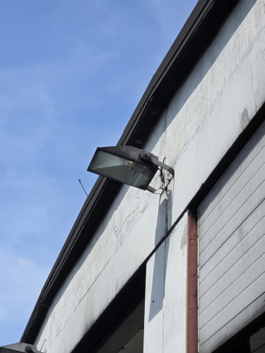 Siteco floodlight 
Wernigerode HSB depot workshop 
