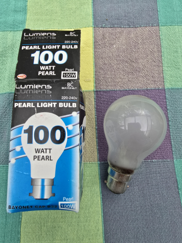 Lumiens 100W pearl GLS
Not sure about this brand but most likely to be Chinese manufactured 

However they have the twin wire fuses and the filament seems to be of a decent design 
