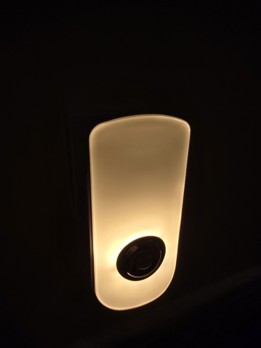 Coopers branded LED nightlight
This nightlight can detach from it's plug in base as it has a directional LED torch built in 
