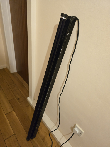 Fitzgerald Lightpack 40W T12 blacklight modification
Picked this up from Godalming, Surrey back in mid January this year, with the help of Slyspark for keeping them for me.

Fitzgerald Lightpack 40W T12 that has been painted black (not by me) with a GE 40W USA made T12 tube
