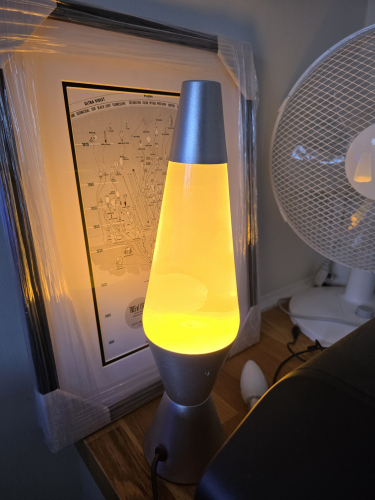 Lava Lite lava lamp from car boot sale 2023
I got this rather foggy lava lamp from the car boot sale back in late summer 2023 
