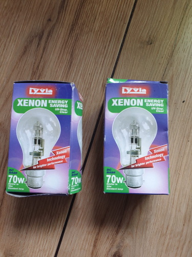 Lyvia 70W xenon GLS retrofit bulbs
Do they actually contain xenon or is it a marketing gimmick? 
