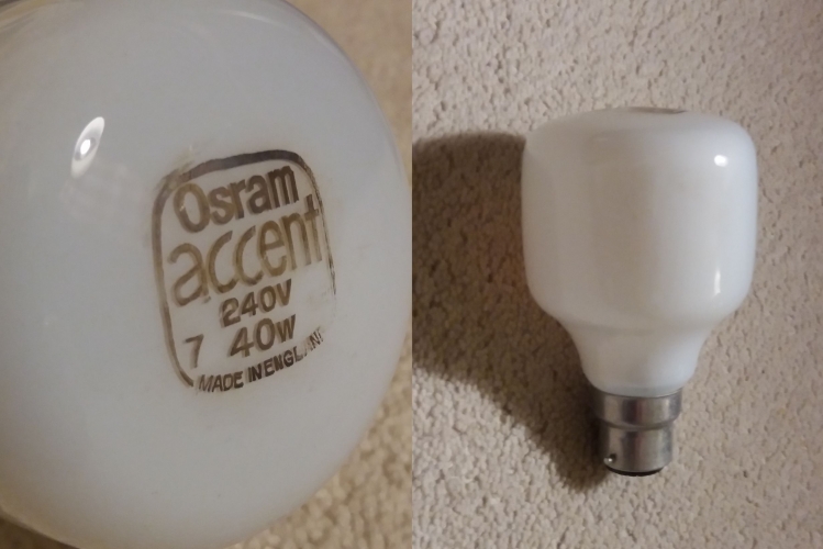 EOL Osram Accent lamp
Came from my school. It was in the science department but as it had been EOL for many years and not thrown out I was allowed to take it.
