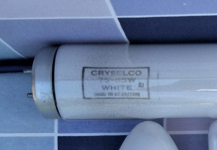 Cryselco 75w tube
Philips made. Looks used but also looks like it still has life in it.
