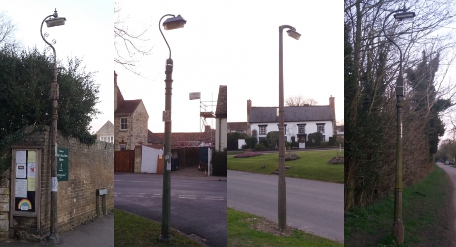 Village 35w SOX relics on cast iron columns
Went for a walk today, mainly to check up on these. One has a missing bowl and was dayburning a couple of years ago, seems to have had a fresh lamp in regardless! It's amazing what's still out there when you are arsed to look for it really lol.
