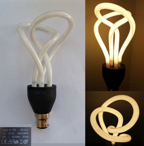 Plumen Decorative CFL lamp (in used condition)
This one is interesting as it has some wear marks too. Picked this up locally for a couple of quid, nothing absurd like what they seem to fetch online.

