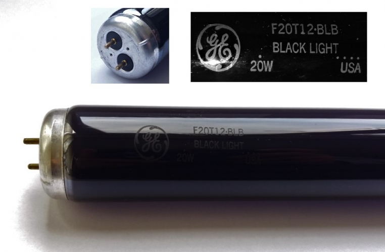 GE 20w T12 BLB tube
A very nice recycling find today, I have no current way to test this but I'd assume it works. I'm very pleased to have found this, it's my first T12 blacklight which was something I'd been after for a long time!
