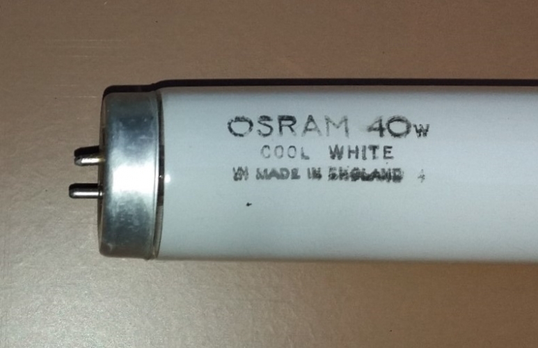 Osram - GEC 40w cool white tube
Another from the haul earlier, appears to be NOS and quite old.
