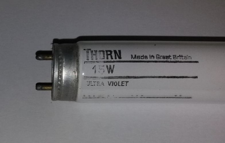 Thorn 15w ultra violet tube
This appears to be some kind of blacklight tube, likely NOS. It was found in said haul earlier.
