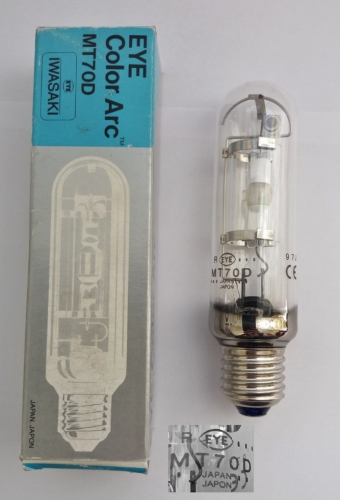 Eye ColorArc MT70D metal halide lamp
A very nice recent Ebay find, I think the first or second Iwasaki/EYE lamp I have as they are usually a bit out of my price range.
