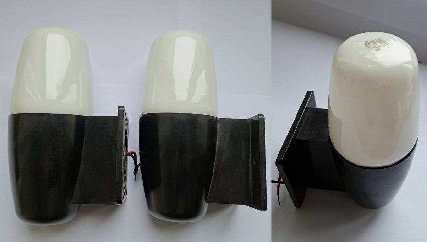 Philips wall sconce light for use with Fantasie lamps
I found these on Ebay recently - there can't be many of these out there any more! I love their sleek and futuristic 1960's look. I would love to install them, except the Fantasie lamps these use are very rare and will be kept and not used!
