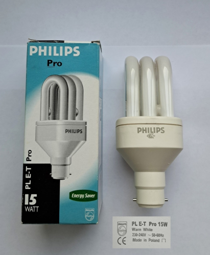 Philips PL E-T Pro 15k hour CFL lamp
Quite possibly one of the best CFLs Philips ever made - unfortunately quality began to drop from then onwards...
