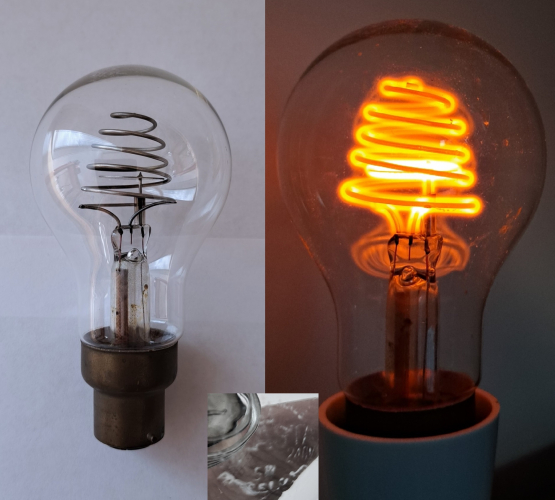 Elasta 5w "beehive" type neon lamp
This lovely lamp as well as some others appeared on Facebook Marketplace a couple of weeks ago. They were located in Kent and the seller was reluctant to post - so I did the most sensible thing of course and had a nice day excursion going to pick them up! This lamp appears to have been made by Osram-GEC, but unusually is branded Elasta instead of the more common "Osglim" brand.
